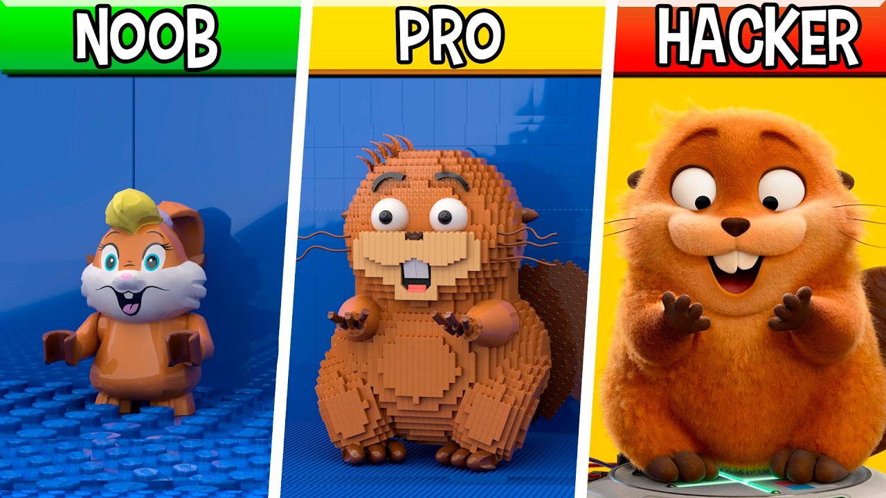 LEGO Mabel : Noob, Pro, HACKER! / (Hoppers)