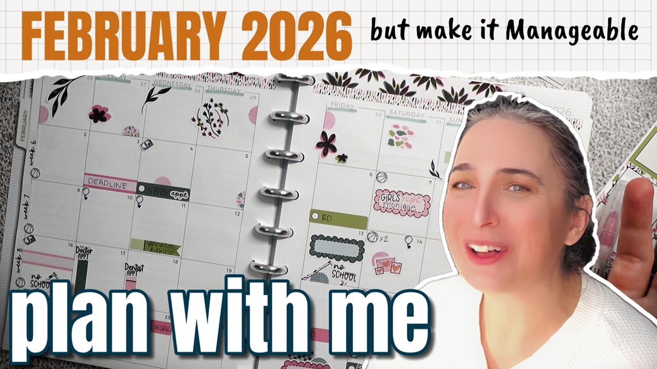 February Planner Setup | Cozy, Chatty Monthly Planning