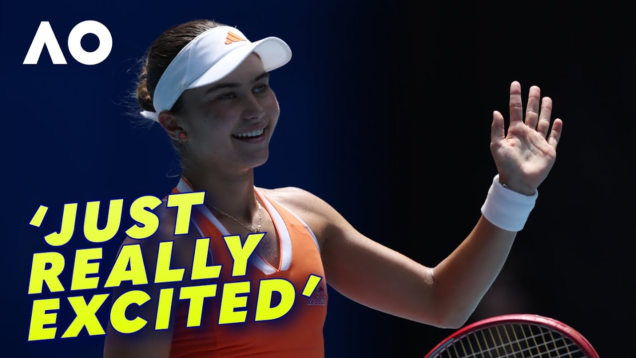 Iva Jovic is ready to face the world number 1 | AO 2026 | Wide World of Sports