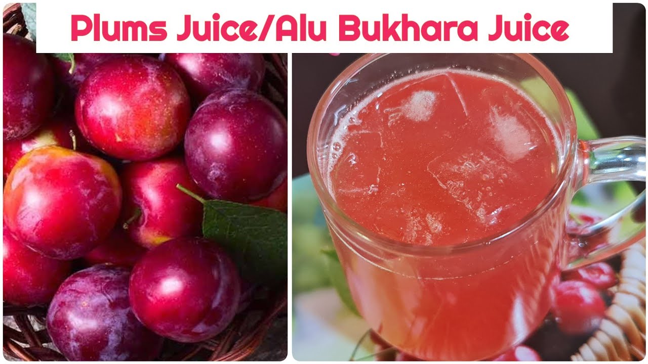 Alu Bukhara Juice recipe||Plums Juice  recipe||How to make Plums Juice|| Concentrated Plums juice