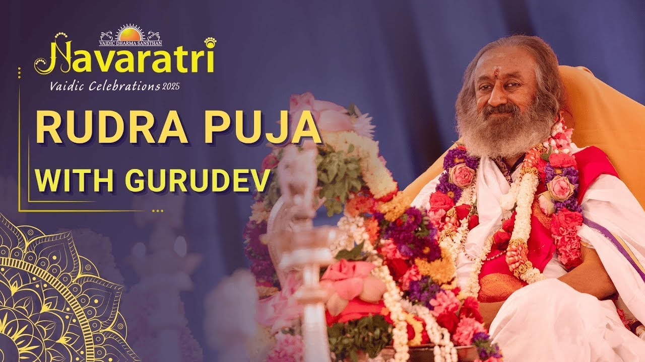 Rudra Puja with Gurudev | 04 Oct 2025 | Live From VDS Bangalore Ashram