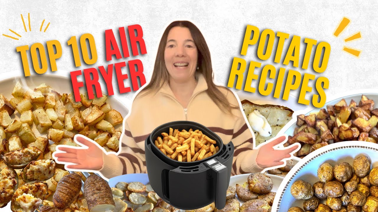 10 потрясающих рецептов картофеля во фритюрнице! Хрустящий, вкусный и очень простой!
