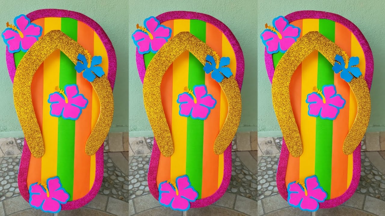 Como hacer mini piñata de chancla 🩴 | Chancla día de la madre 🌺