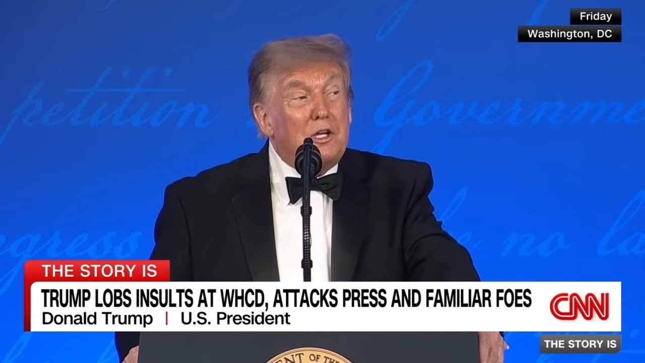 Лучшие и худшие моменты выступления Трампа на ужине Ассоциации корреспондентов Белого дома