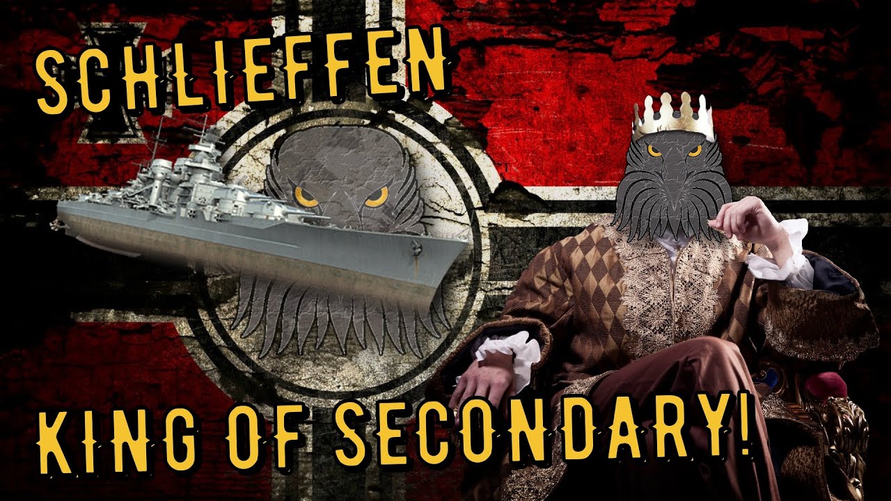 World of Warships Legends - SCHLIEFFEN - Legendär - KING of SECONDARY! [deutsch/ gameplay]