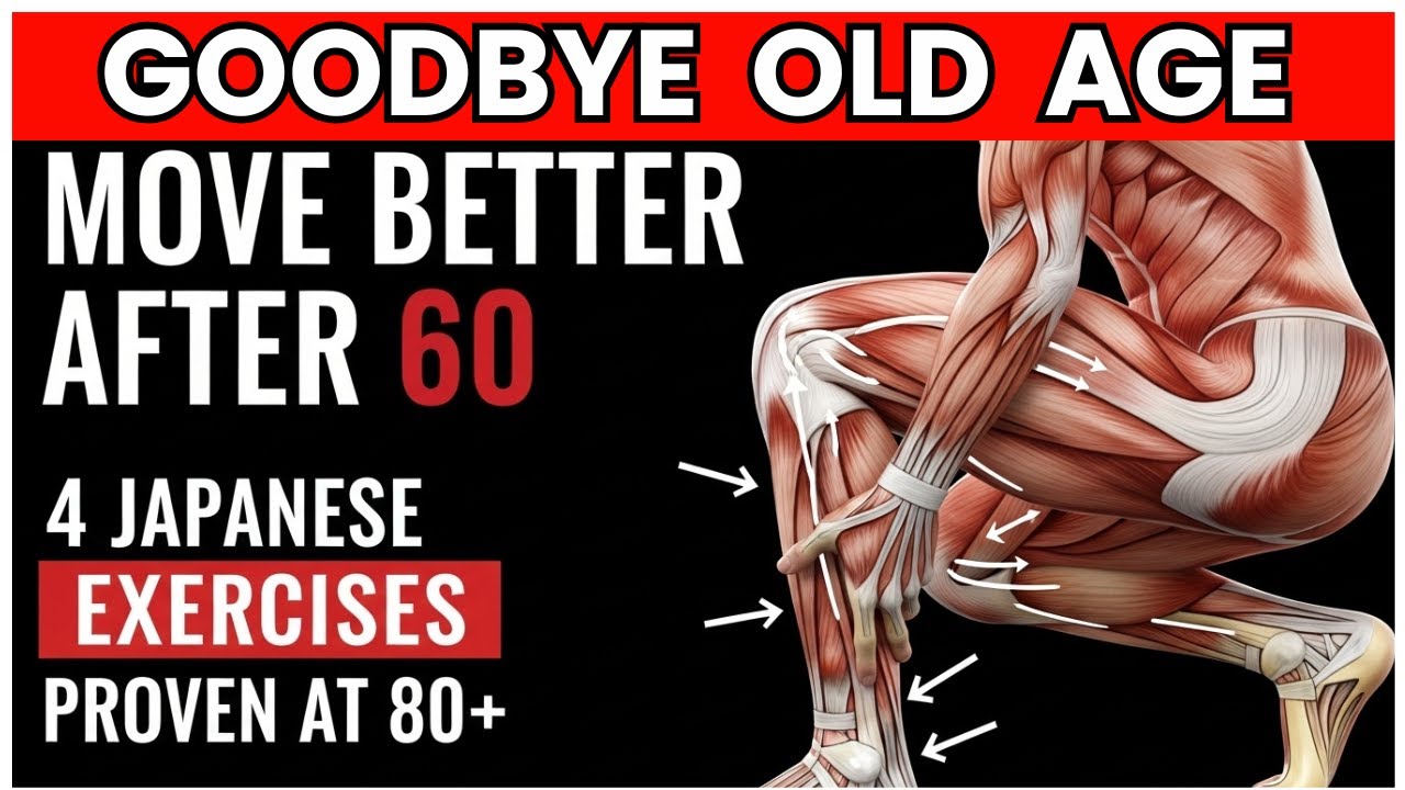 Over 60? These 4 Japanese Exercises Rebuild Balance &ndash; Surgeon Approved #healthyaging #seniorwellness