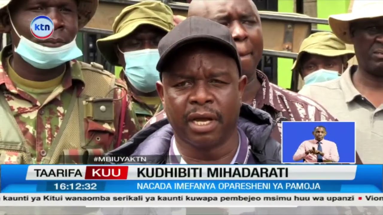 NACADA yaongoza operesheni kuvunja mtandao wa pombe haramu na bidhaa bandia Trans Nzoia