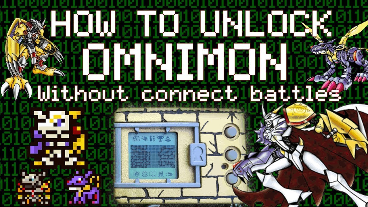 HOW TO UNLOCK OMNIMON WITHOUT CONNECT BATTLES Digimon V-Pet Tutorial (Version 20th)
