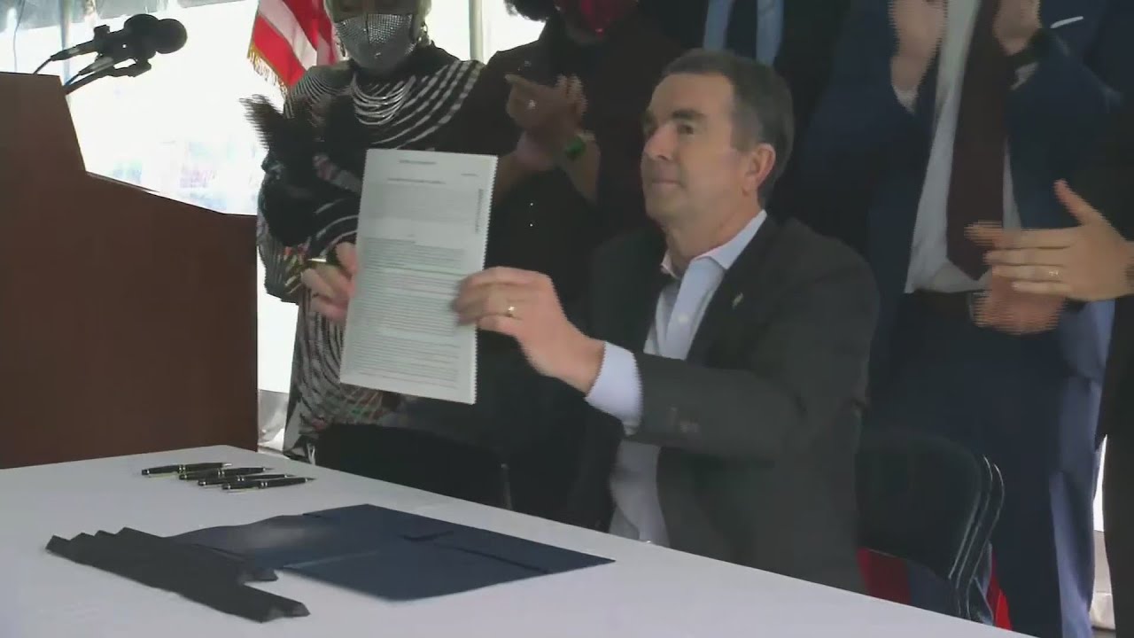 Full ceremony: Virginia abolishes the death penalty (3/24/21)