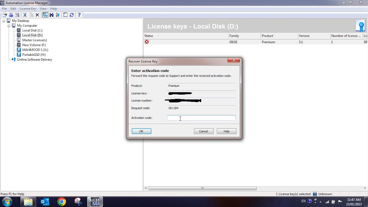 DIGSI 5  Siemens LICENSE RECOVERY