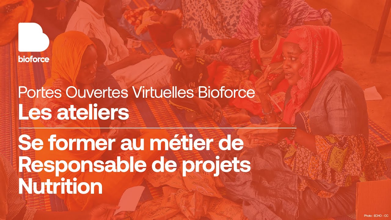 Atelier Se former aux métiers de  Responsable de projets Nutrition
