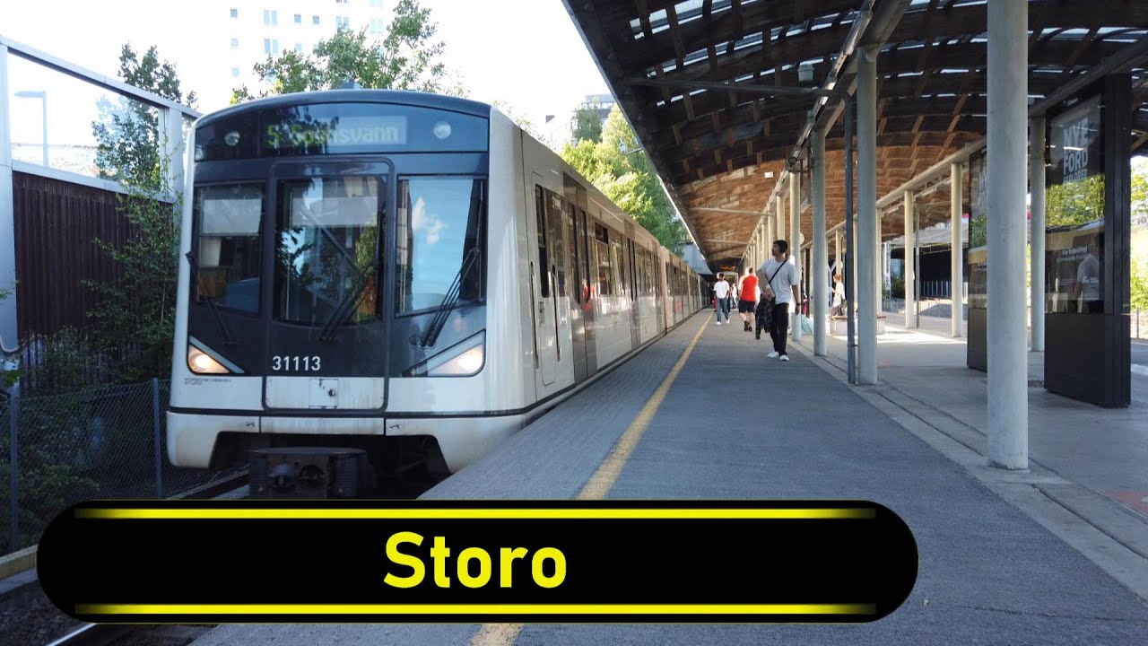 Metro Station Storo - Oslo 🇳🇴 - Walkthrough 🚶