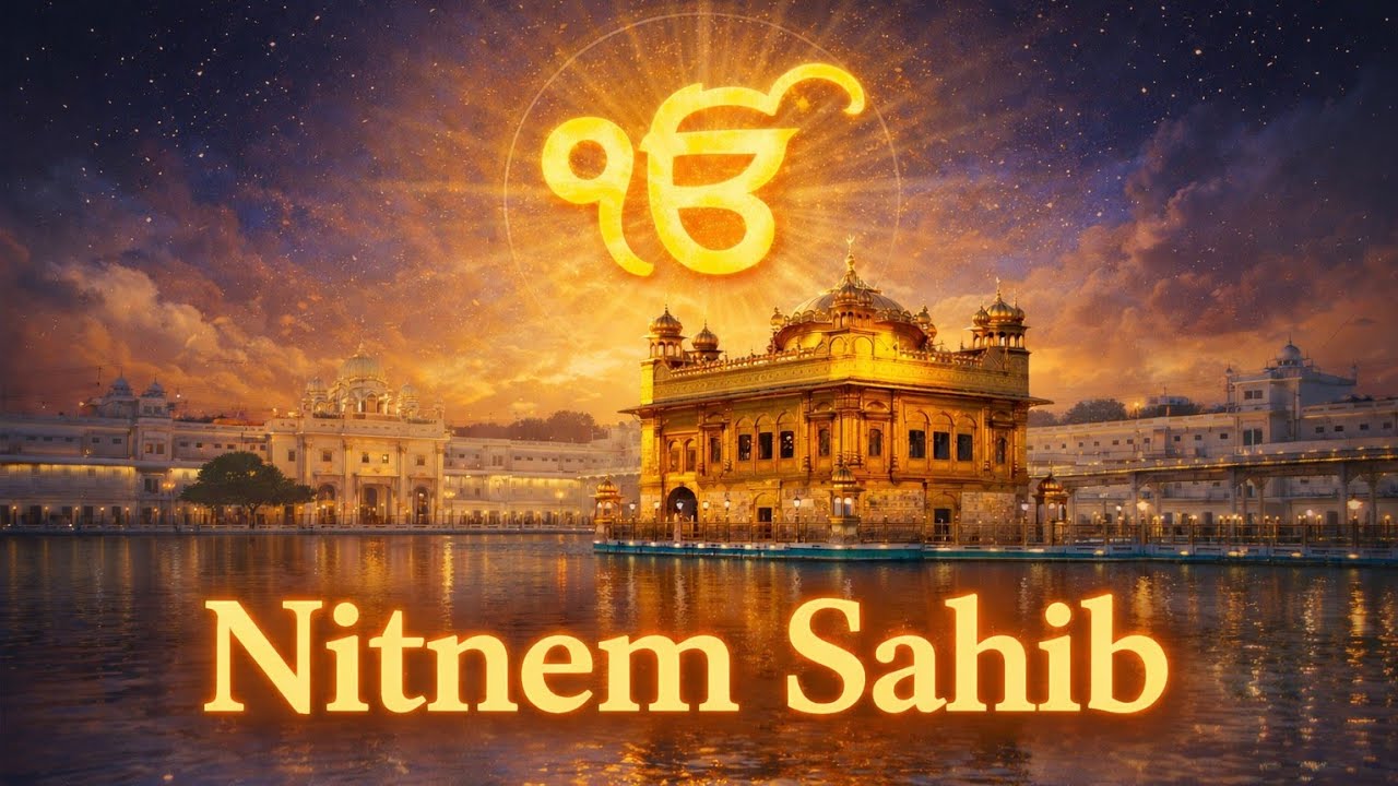Nitnem Sahib l Path | Japji Sahib + Chaupai Sahib + Anand Sahib | Morning  Gurbani