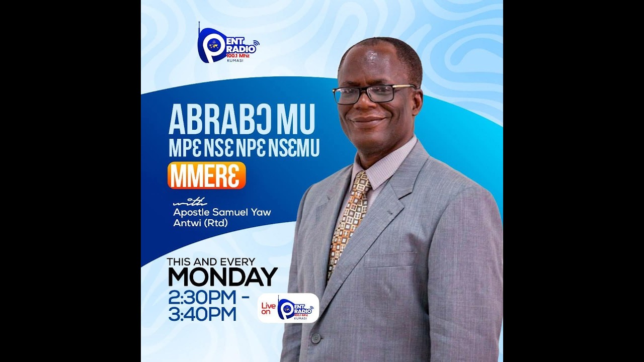 Live: Abrabo Mu Mpensenpensem Mu Mmere with Aps. S Y Antwi [RTD], 9 Feb. 2026.
