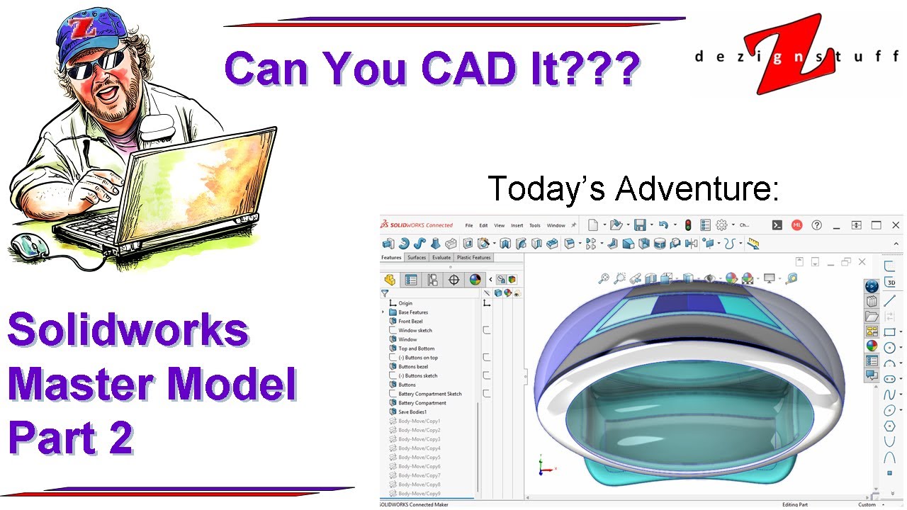 Solidworks tutorial master model pull features