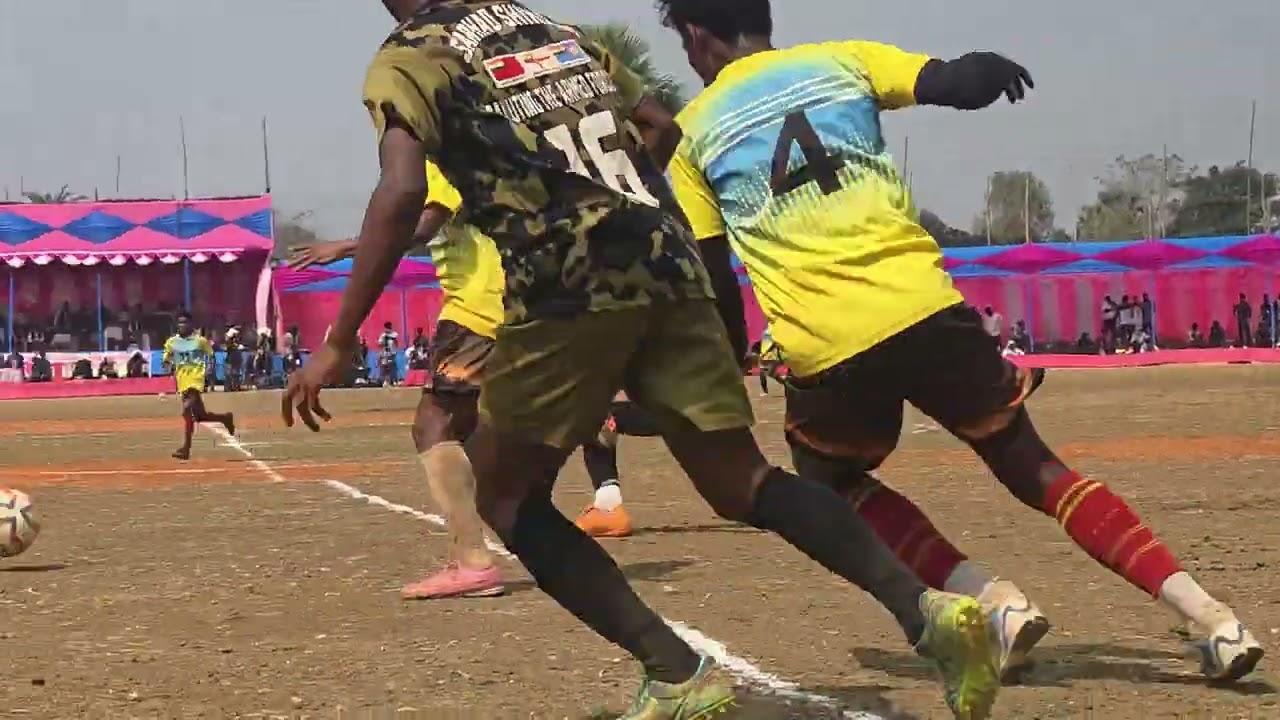  CHAMTU HEMBRAM SKILLS 2 Haf  Sarhad Sikari Vs  Black Tiger 11  ##footballer High voltage Match 2026