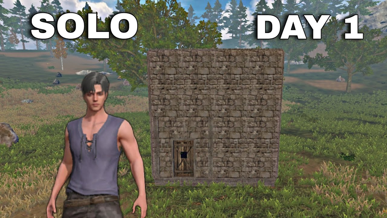 Solo gameplay survival series day 1 / Last island of survival / #lios 