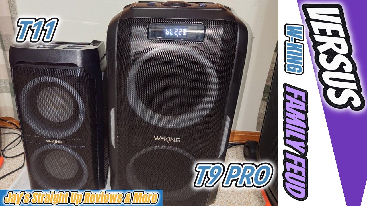 Семейная ссора W-King 🛜 T9 Pro против T11 ☢️ Bluetooth-колонки для вечеринок: драка в подвале лиц...