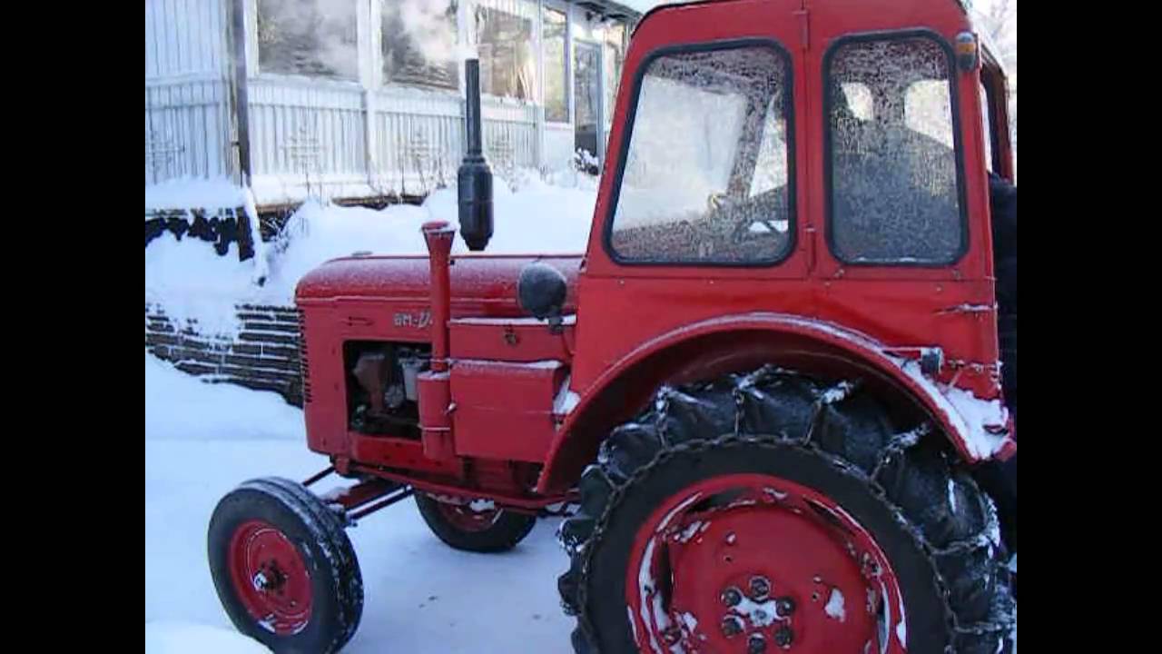 Kallstart av en BM Victor, -15 grader