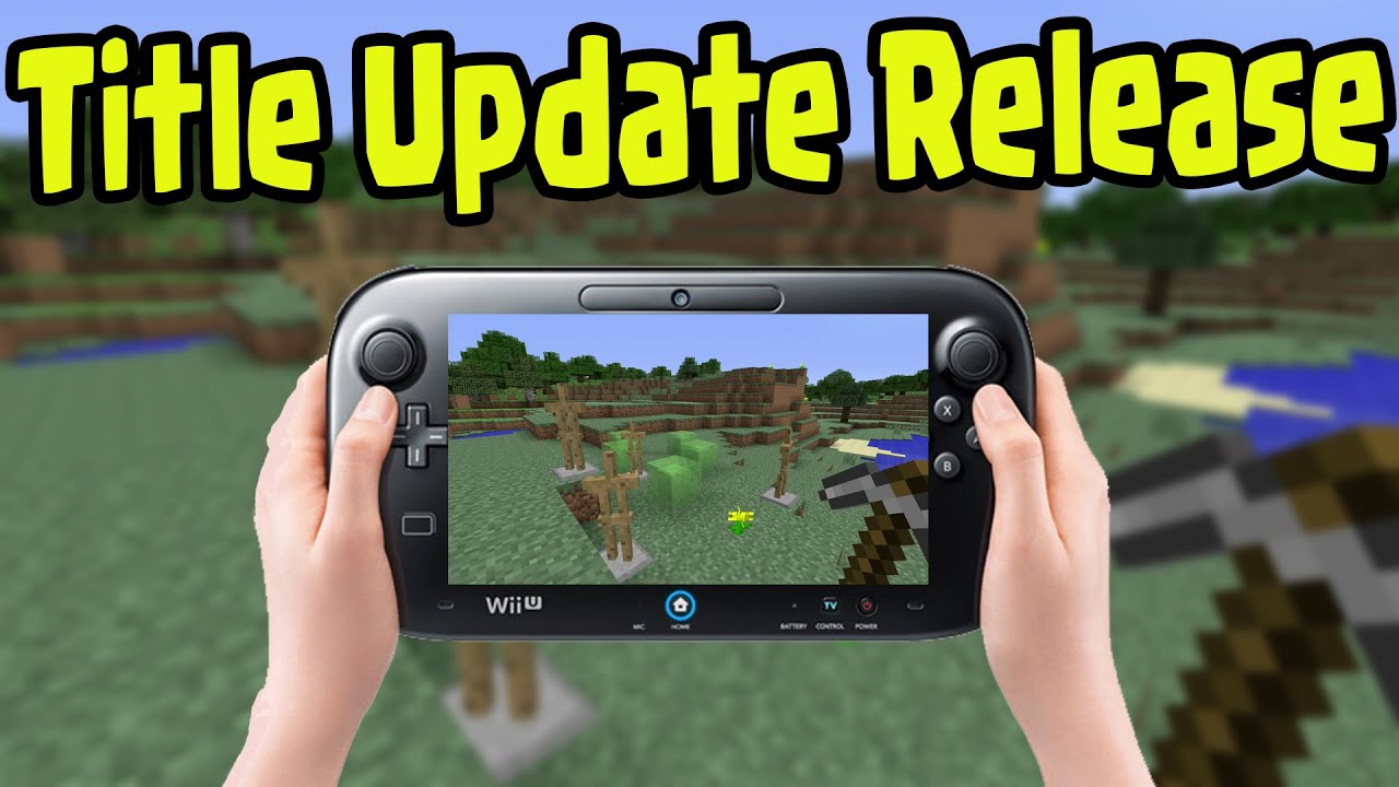 Minecraft Wii U Edition - Title Update 1.8, Biome Settlers Skin Pack RELEASED (Wii U Minecraft)