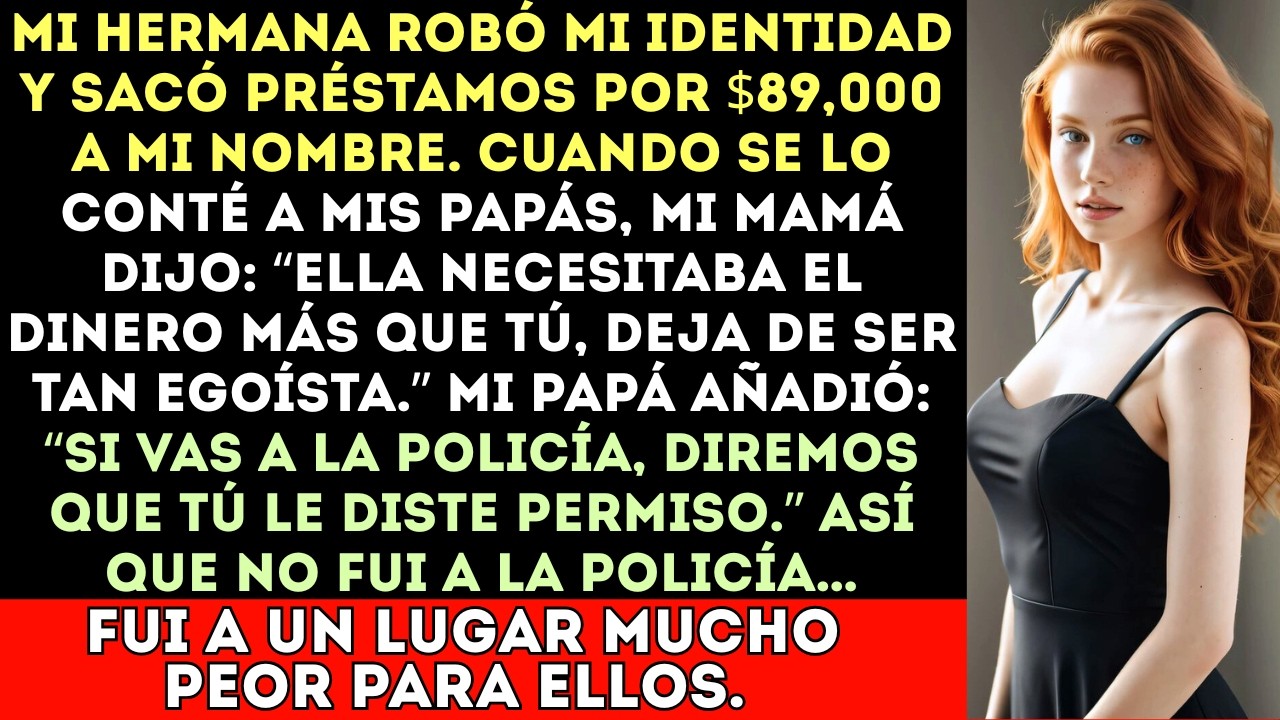 MIS PAPÁS LE DIERON a mi hermana un guion para robarme $89 mil — pero ella leyó su discurso #viral