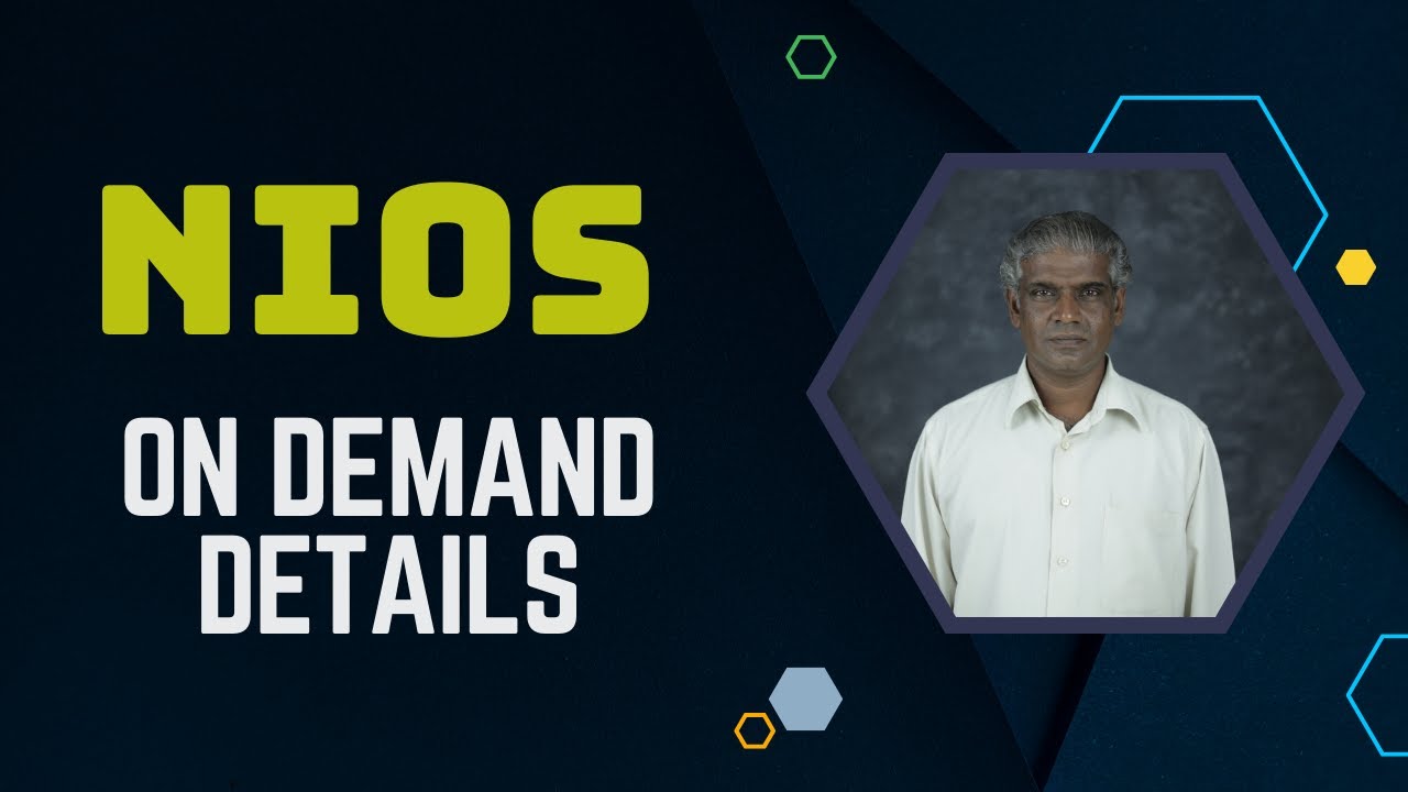 NIOS On Demand Exam Details in Tamil | Additional Subjects for NEET/ENGENERING Admission.