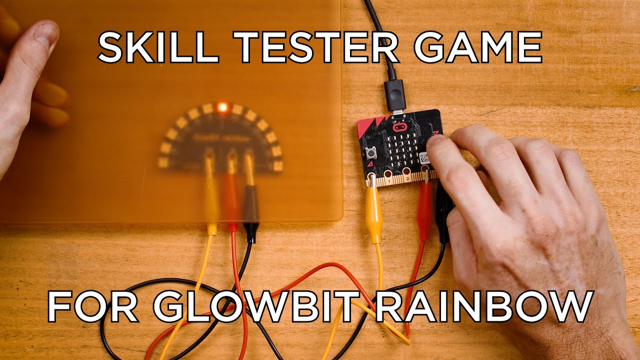 Skill Game Project For GlowBit&trade; Rainbow & Micro:bit