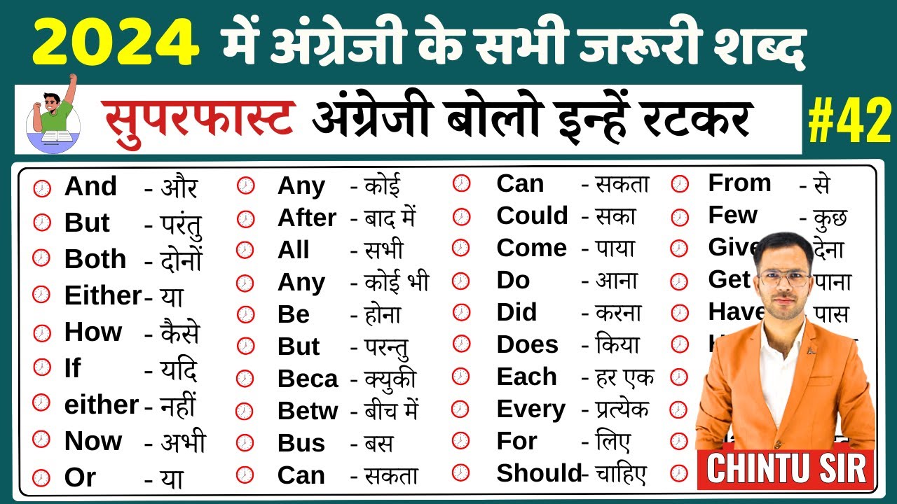 Daily use English sentences with Hindi meaning with examples