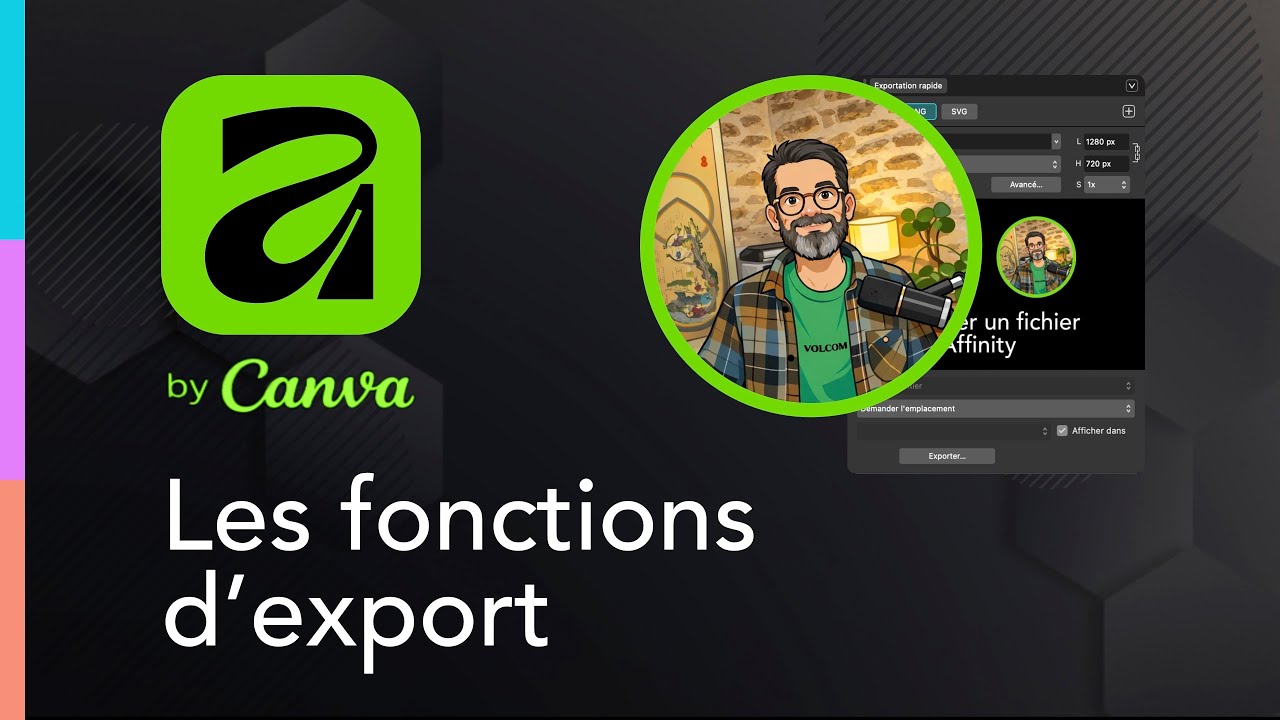 Comment exporter un fichier dans Affinity by Canva !