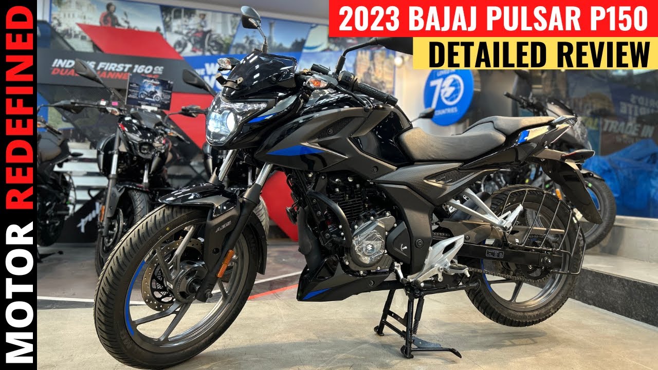 2023 Bajaj Pulsar P150 BS6 Twin Disc Detailed Review | Price, Features & Exhaust Sound.