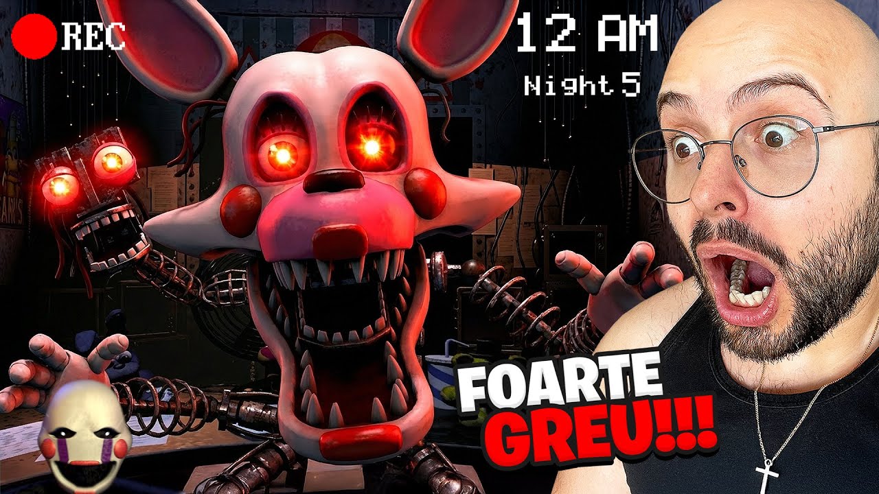 Mangle din FNAF 2 este PREA OP la ZIUA 5!