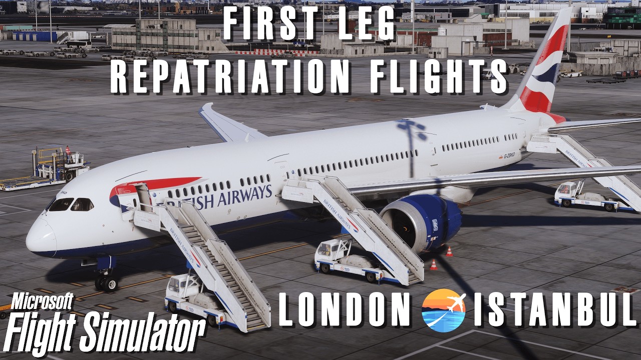 MSFS2024 B789! ✈️ EGLL ➜ LTFM | VATSIM ✈️