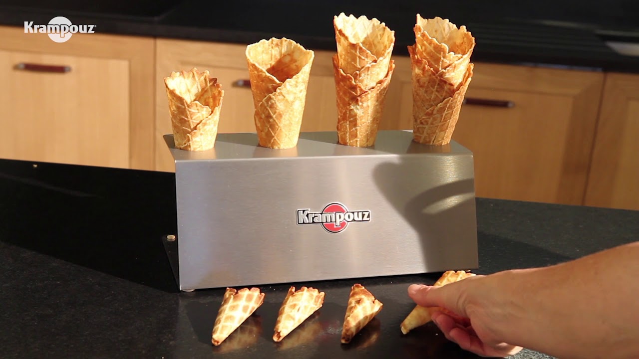 How to use the Ice Cream Wafers | Krampouz