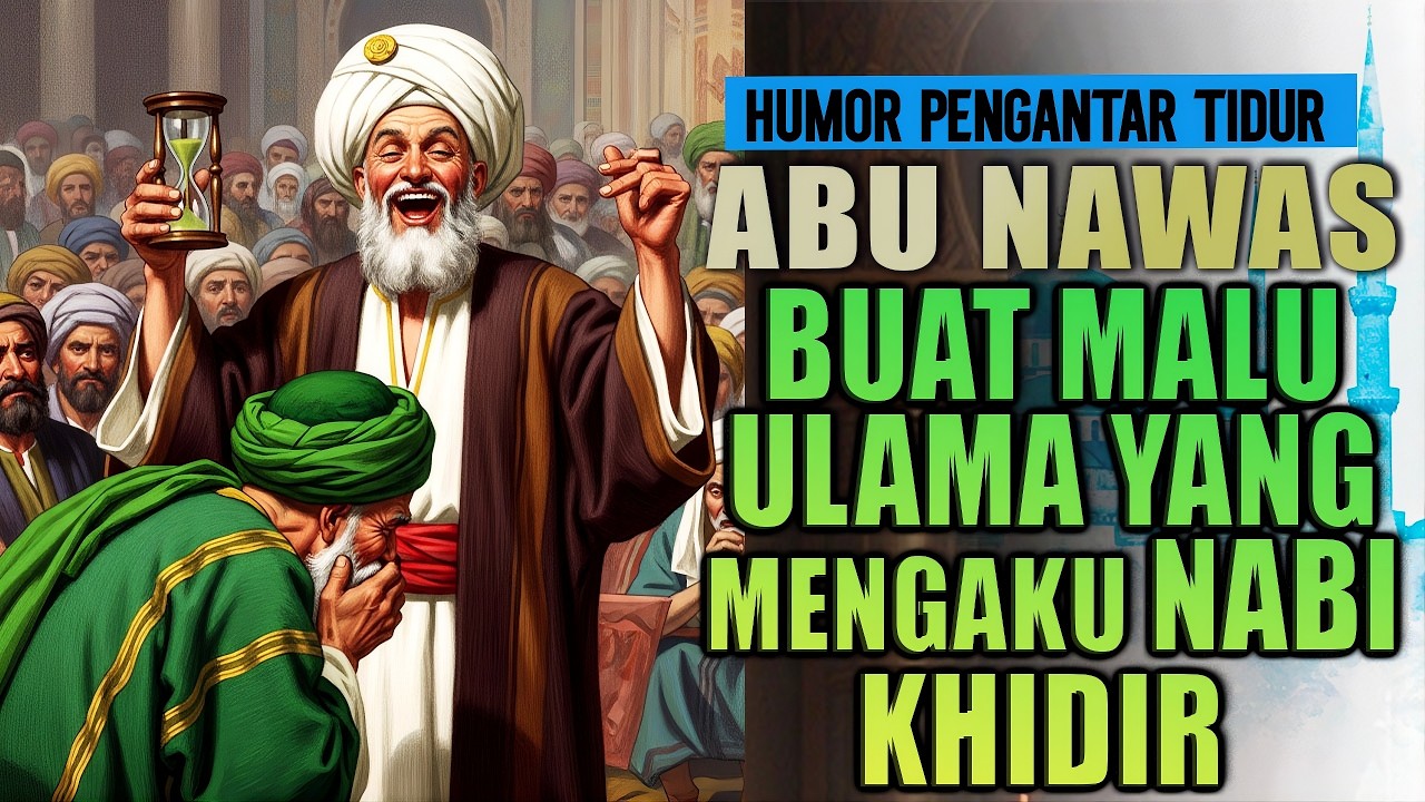 Abu Nawas Buat Malu Seorang Ulama Yang Dengan Sombong Mengaku Dirinya Adalah Nabi Khidir