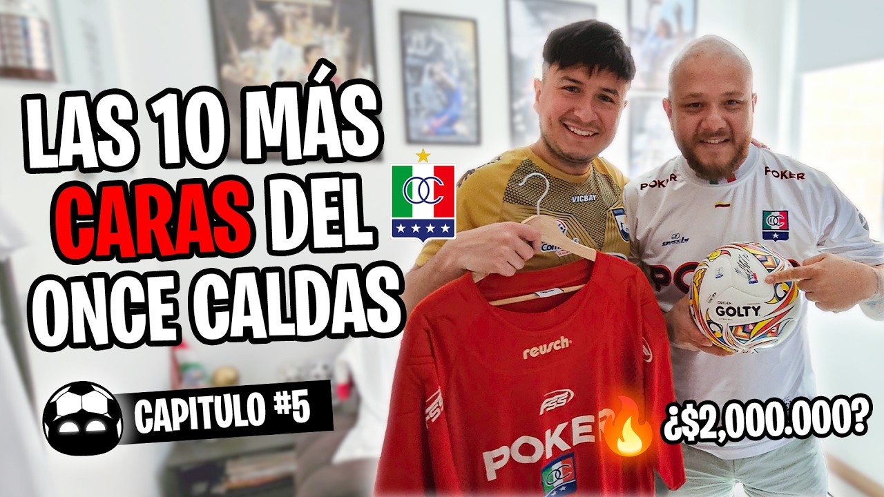 Las 10 camisetas más caras en la historia del Once Caldas 🤍 | Ep. 5: Coleccionismo