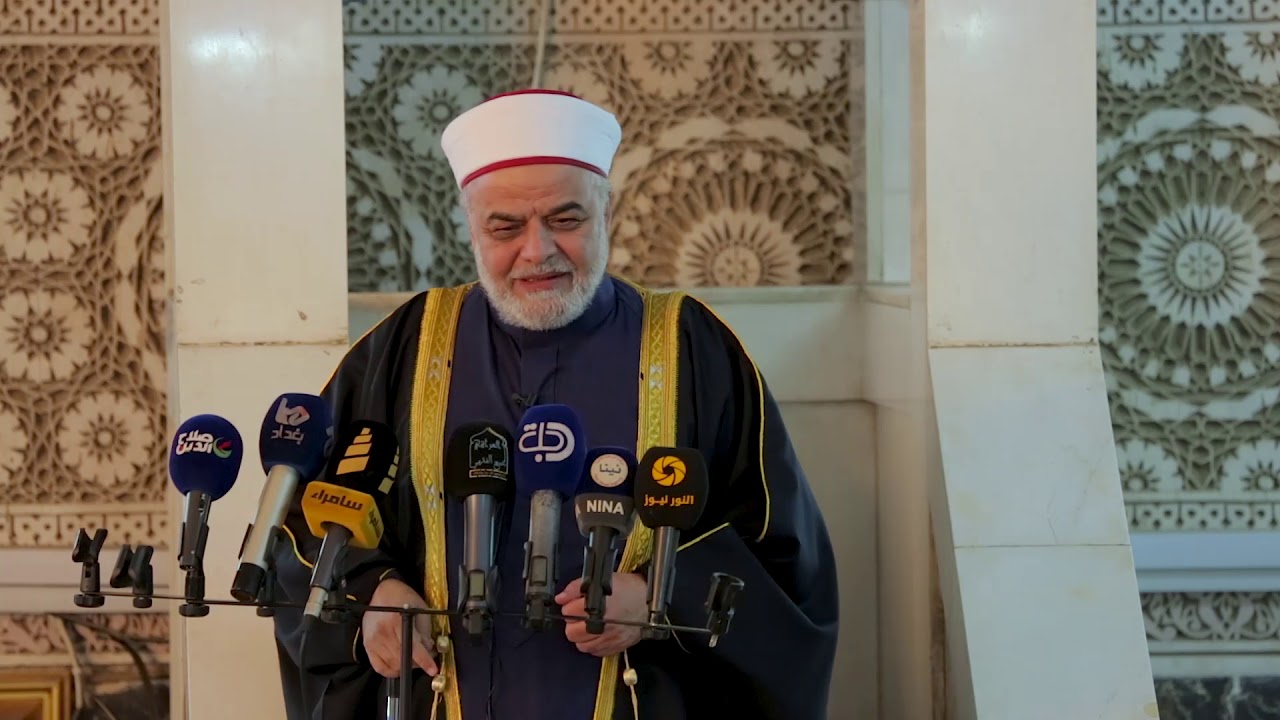 خطبة الجمعة - جامع أبو حنيفة 4/1/2019