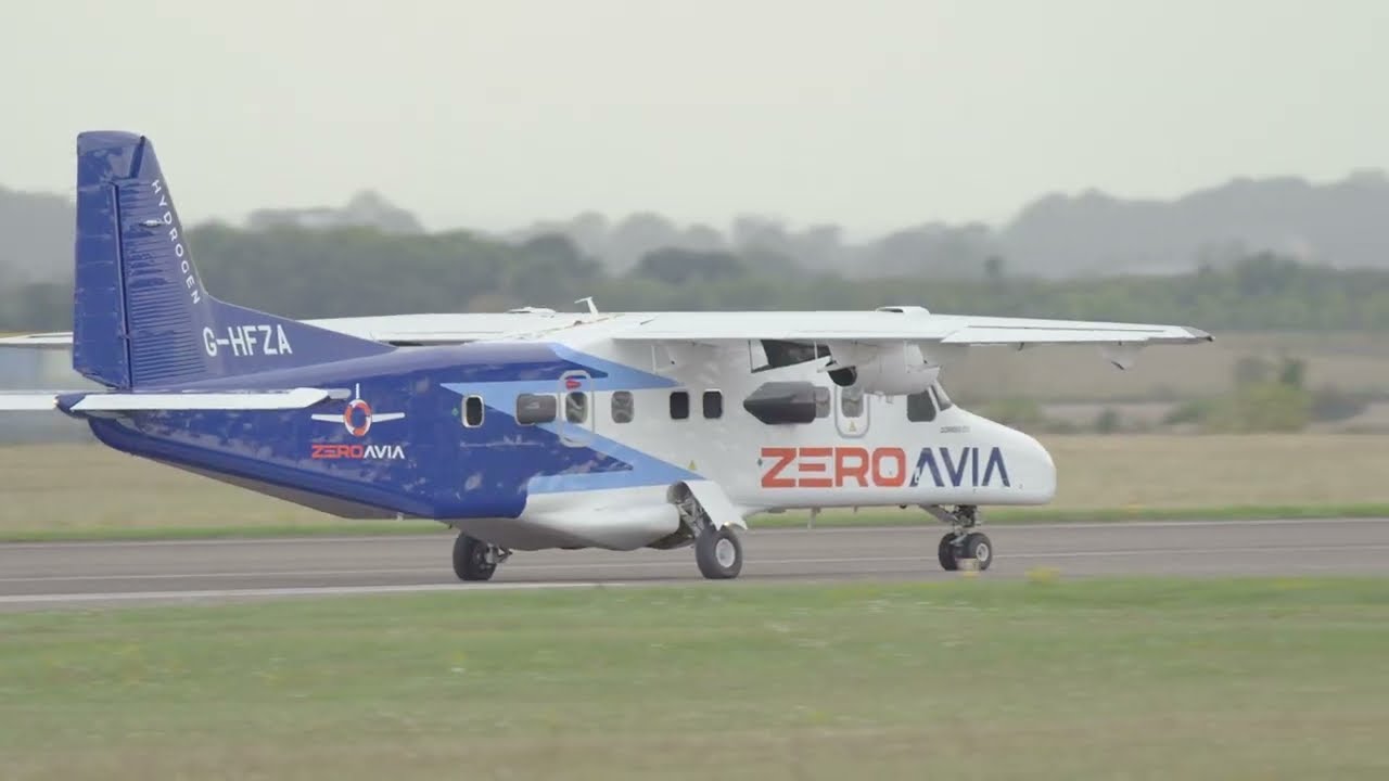 First Movements of ZeroAvia's #Dornier228 Aircraft