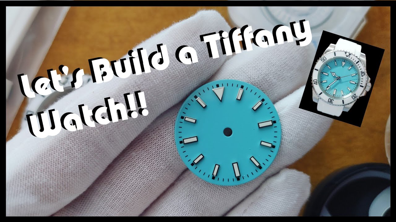 Building a Tiffany inspired watch for my wife.