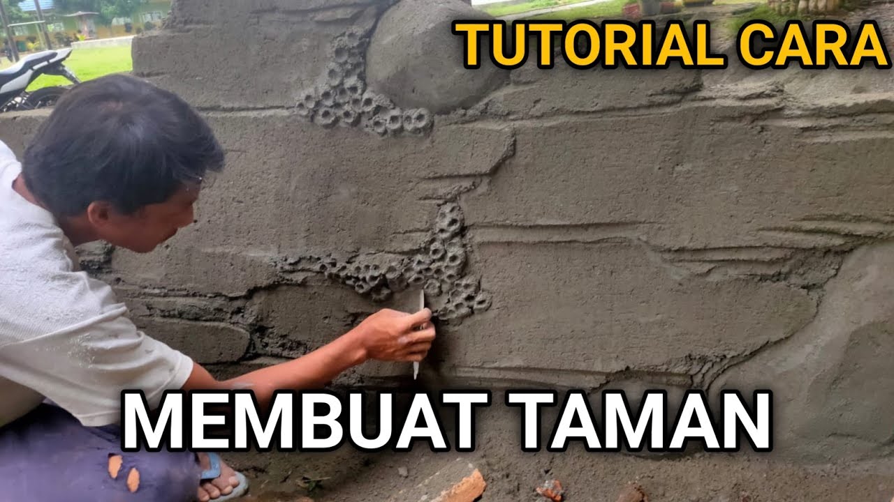 cara belajar membuat taman relief