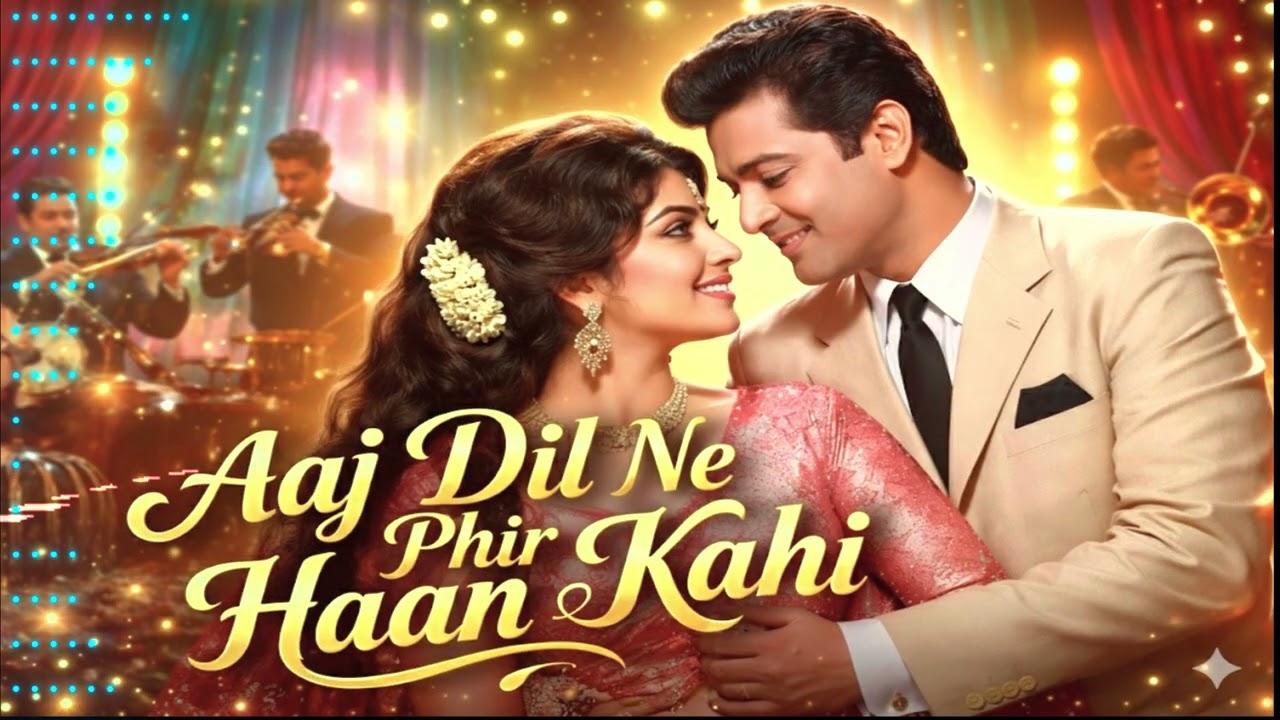 Aaj Dil Ne Phir Haan Kahi | Classic 60s Romantic Dance Song | Vintage Love