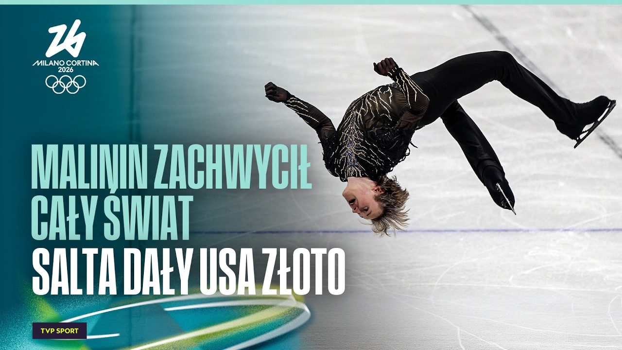 ILIA MALININ I JEGO SALTO W TYŁ. ZSZOKOWAŁ I DAŁ USA ZŁOTO I IGRZYSKA OLIMPIJSKIE 2026