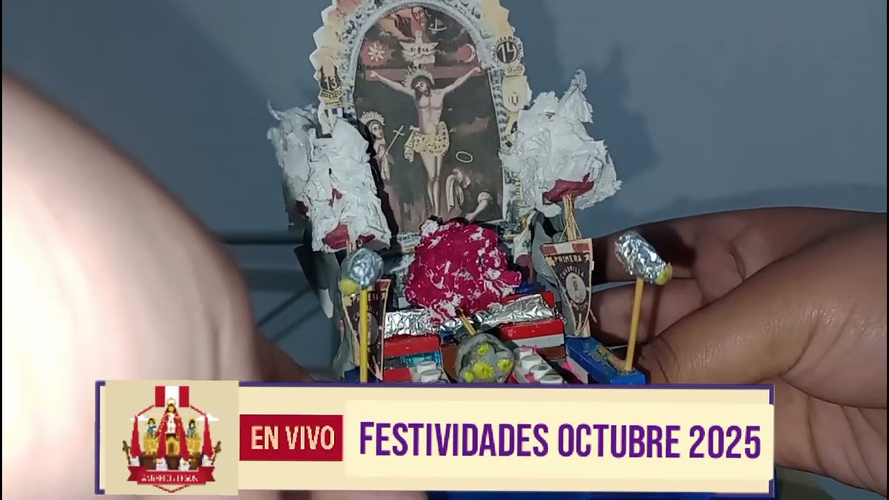 Segundo Recorrido Procesional del Señor de los Milagros de las Nazarenas a Barrios Altos