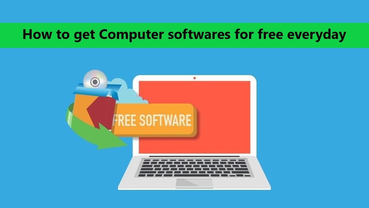 How to get Computer softwares for free everyday