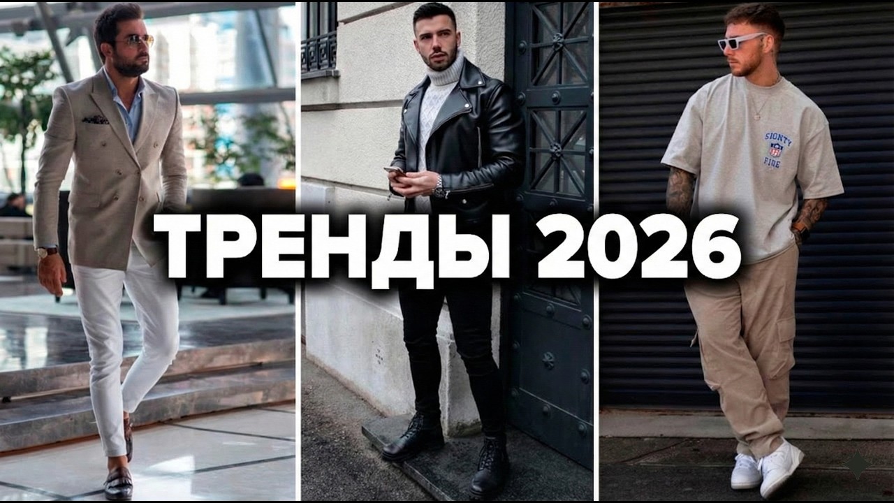 ТОП 10 МУЖСКИХ ТРЕНДОВ 2025 | Мужская Мода 2025 | Мужской Стиль 2025