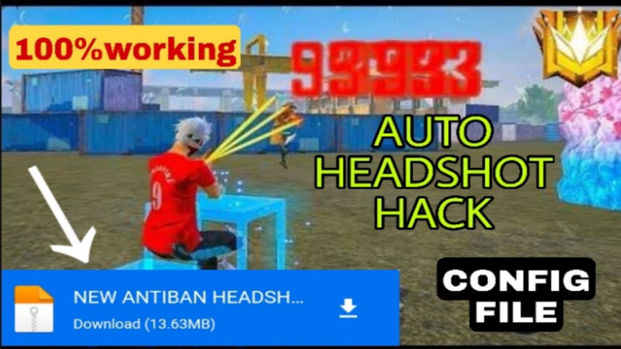 | Auto headshot hack config file |🤩 free fire ! Tamil...... GULGUL GAMING