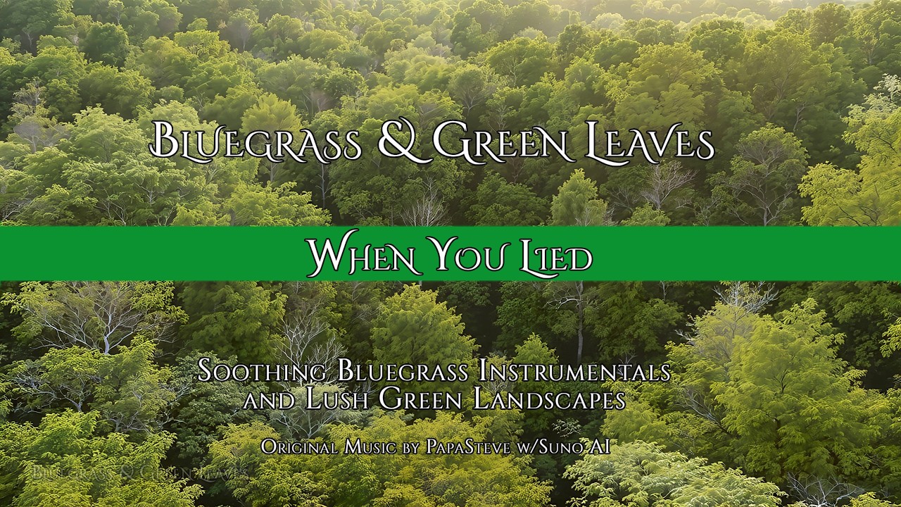 When You Lied | Bluegrass & Green Leaves 4K Nature Instrumental