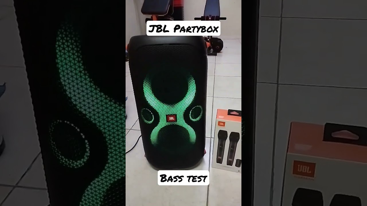 JBL PARTYBOX 110 BASS TEST #jblpartybox #bluetoothspeaker #trending