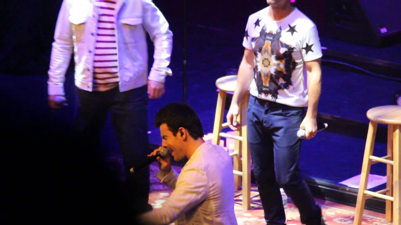 Survive you - NKOTB unplugged 2013 cruise  - Jon nervous  ;)