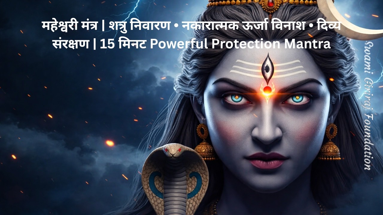 महेश्वरी मंत्र | शत्रु निवारण • नकारात्मक ऊर्जा विनाश • दिव्य संरक्षण |  Powerful Protection Mantra