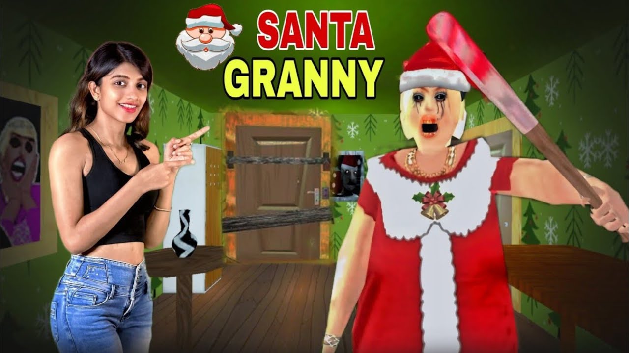 Santa Granny Ke Ghar Mein Secret Room 😱